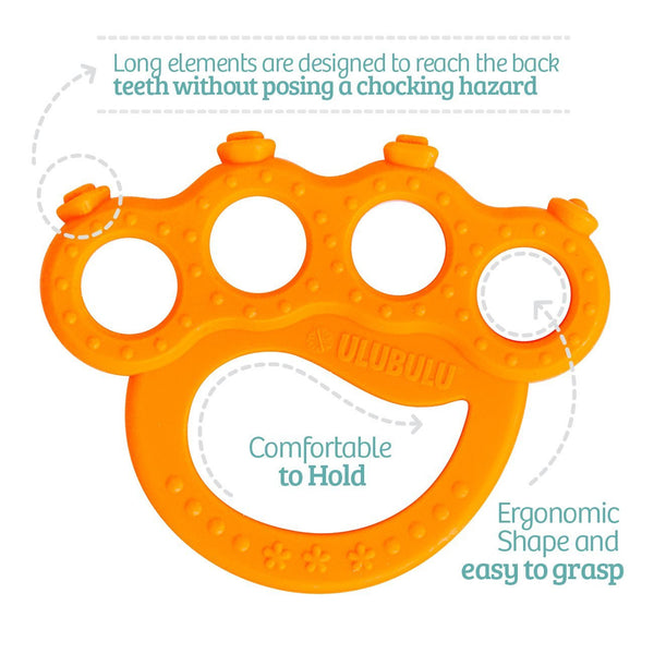 Brass Knuckles Teether - Through my baby's eyes