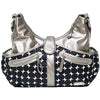 Swag Diaper Bag, Silver Drop - Through my baby's eyes