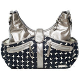 Swag Diaper Bag, Silver Drop - Through my baby's eyes