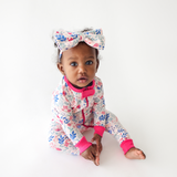 Infant Romper - Dusty Floral