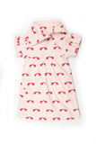 Puff Sleeve Lounge Dress | Elephant - Through my baby's eyes