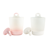 rinse and play - hangable kids cups (scandinavian colors) - 2 pack