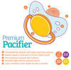 PRINCESS IN TRAINING PACIFIER & PRINCESS ELEMENT PACIFIER CLIP COMBO
