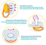 PRINCESS IN TRAINING PACIFIER & PRINCESS ELEMENT PACIFIER CLIP COMBO