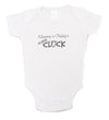 Mommy & Daddy's Alarm Clock Onesie - Through my baby's eyes