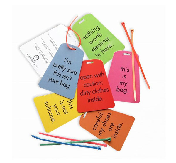Funny Luggage Tags - Through my baby's eyes