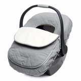 car seat cover - graphite - Through my baby's eyes
