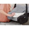 car seat cover - graphite - Through my baby's eyes