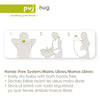 Hug - Hands Free Hooded Infant Towel - Through my baby's eyes