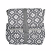 Backpack - Gray Floret - Through my baby's eyes