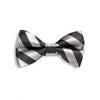 Baby/Kids Light Gray & Black Bow Tie - Through my baby's eyes