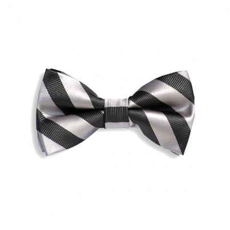 Baby/Kids Solid Grey Bow Tie