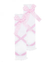 Pink Ballet Bow Leg Warmers© - One size - Through my baby's eyes