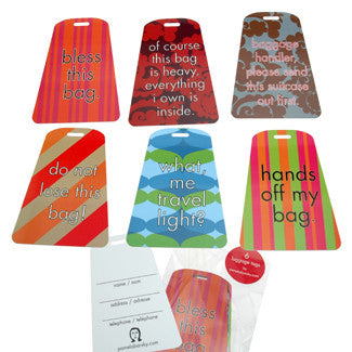 Clever Luggage Tags - Through my baby's eyes