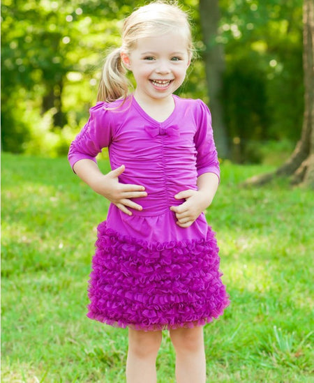 Pink Everyday Ruffle Leggings