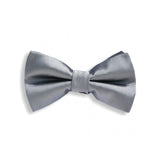 Baby/Kids Solid Grey Bow Tie - Through my baby's eyes
