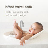 Infant Bath Gift Set, White, Newborn to 6 Months - Through my baby's eyes