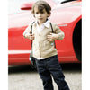 Tan Grandpa Cardigan - Through my baby's eyes