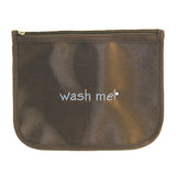 Go Baby Go: Wash Me Zippered Pouch - Blue - Through my baby's eyes